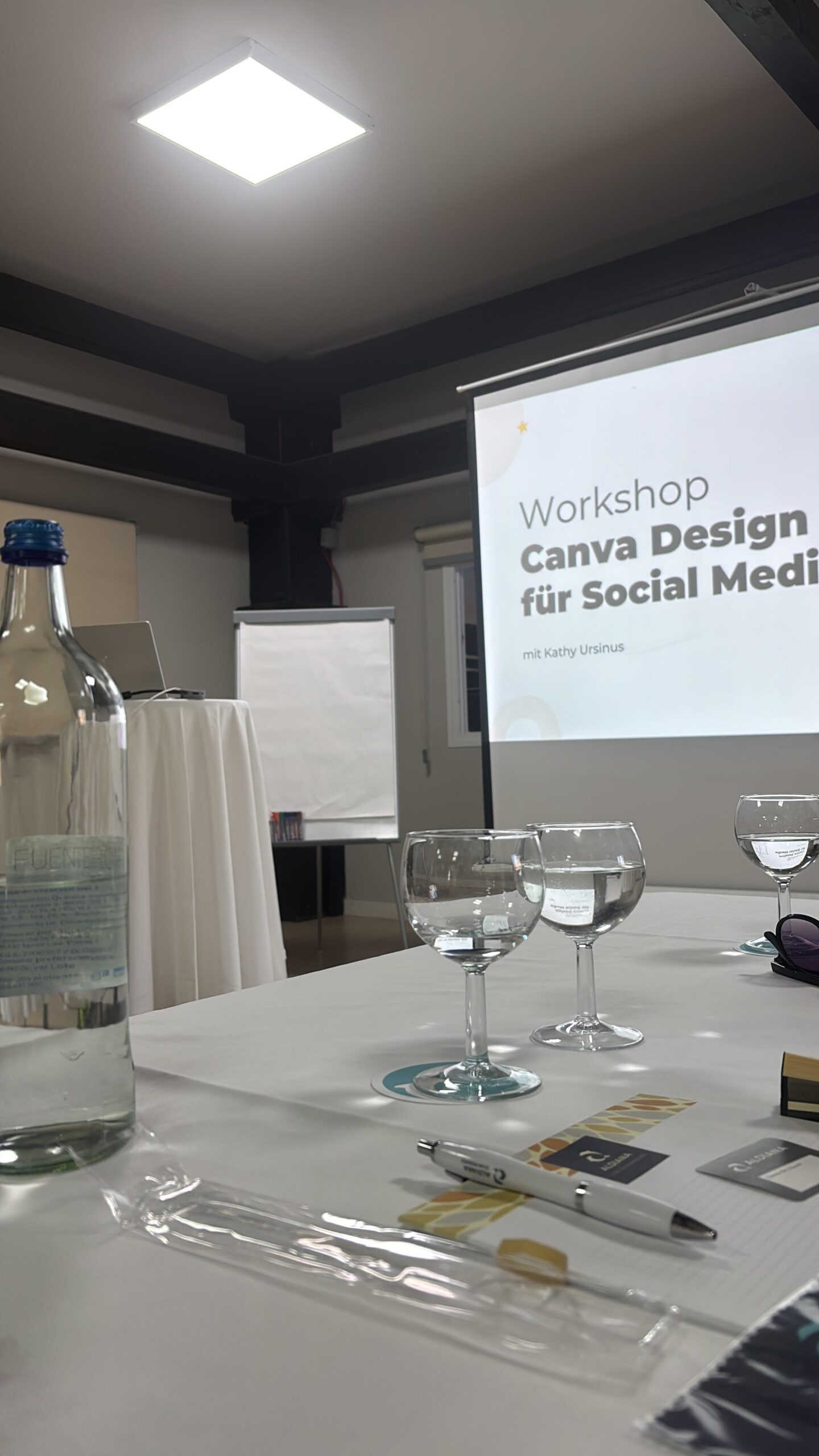 Canva und KI Schulung unter Palmen im Aldiana Club Fuerteventura