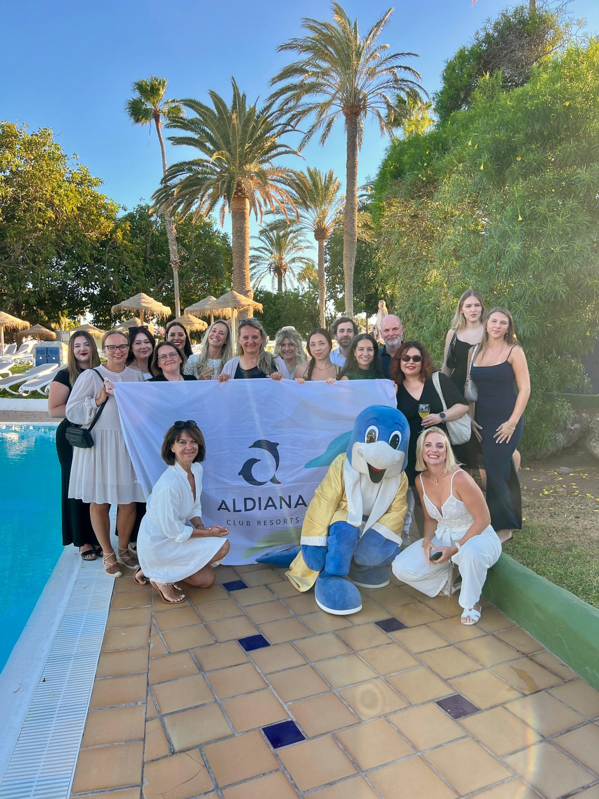 Social Media Workshop im Aldiana Club Fuerteventura – Gruppenfoto