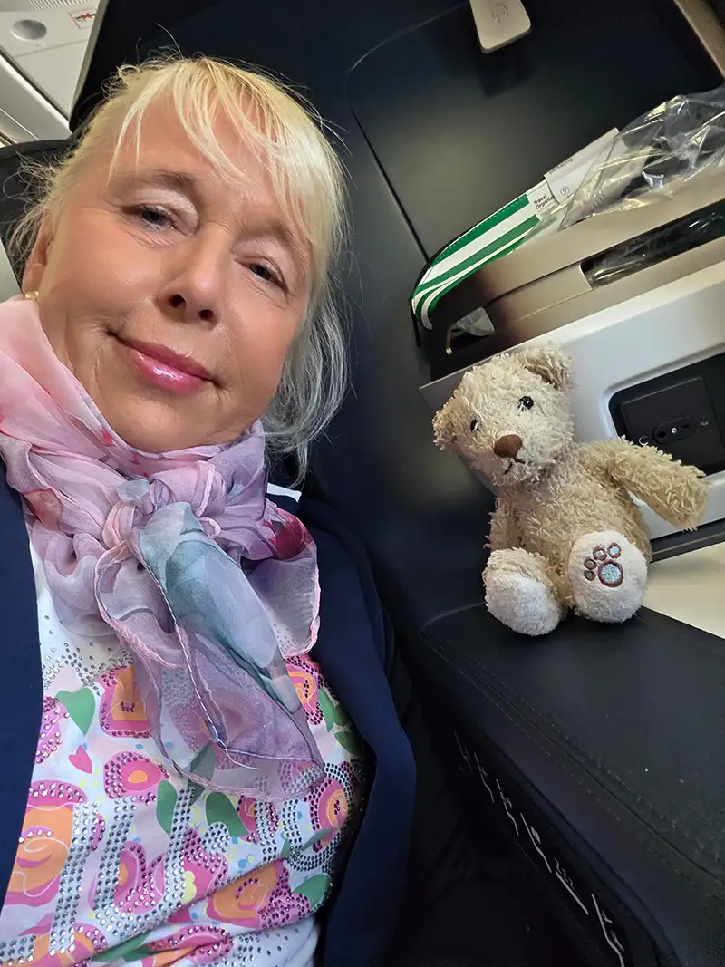 Reiseberaterin Annette Hensing in der Business Class – Reisebüro Dortmund berichtet